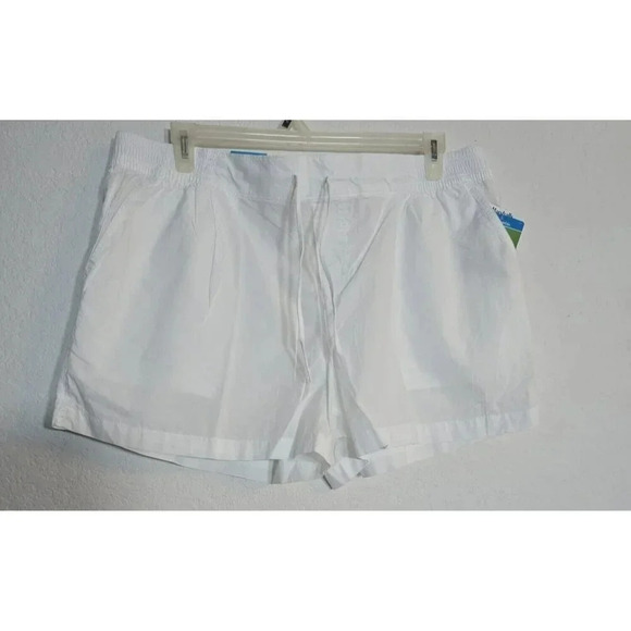 Columbia Coral Point II Shorts PFG White Omni-Shade/Omni-Wick Women's  Size XL - Picture 1 of 15
